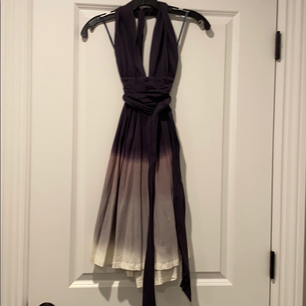 French connection halter dress.